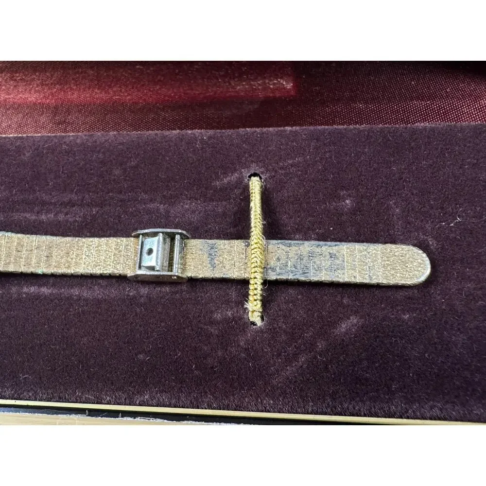 Vintage Waltham 17 Jewel Ladies Cocktail Dress Watch - Non-Working Original Box